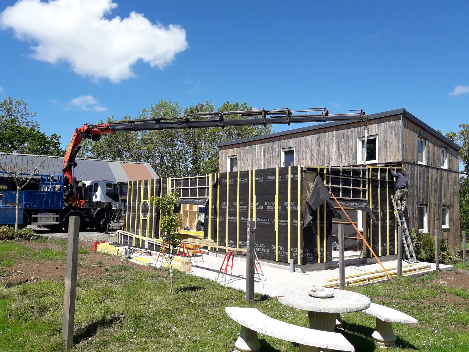 agrandissement de maison landivy