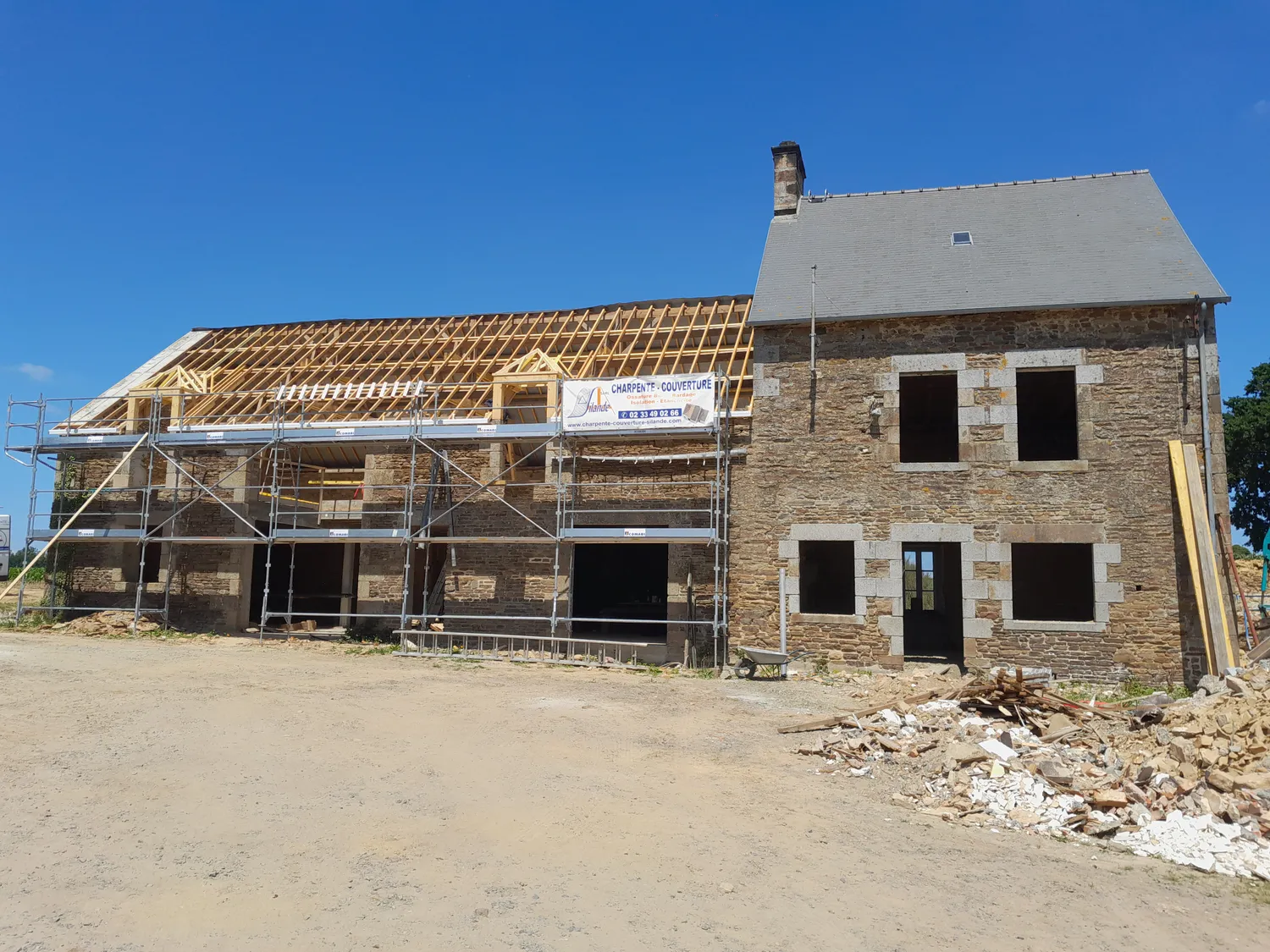 installation de carport le teilleul
