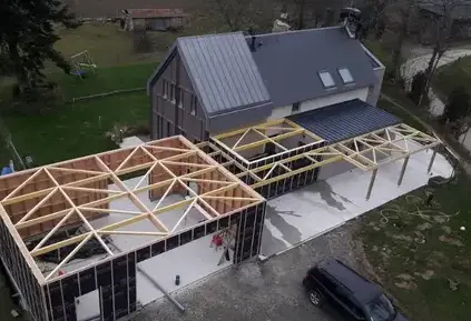 installation de carport Les Loges-Marchis-1