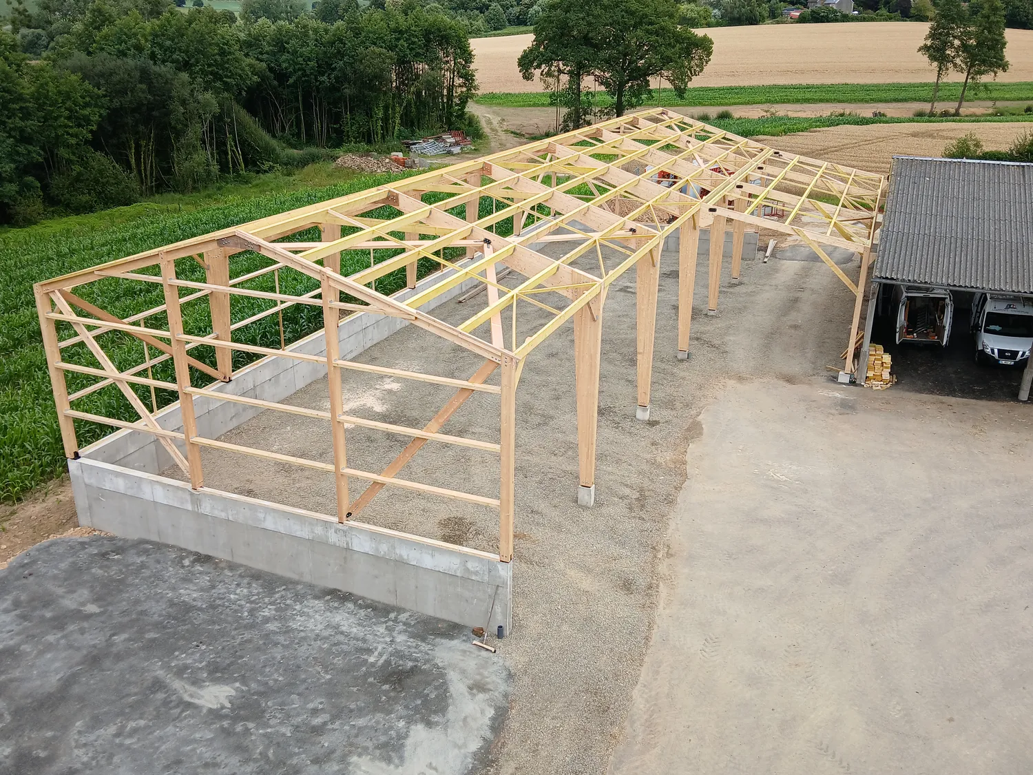 installation terrasses bois louvigne du desert